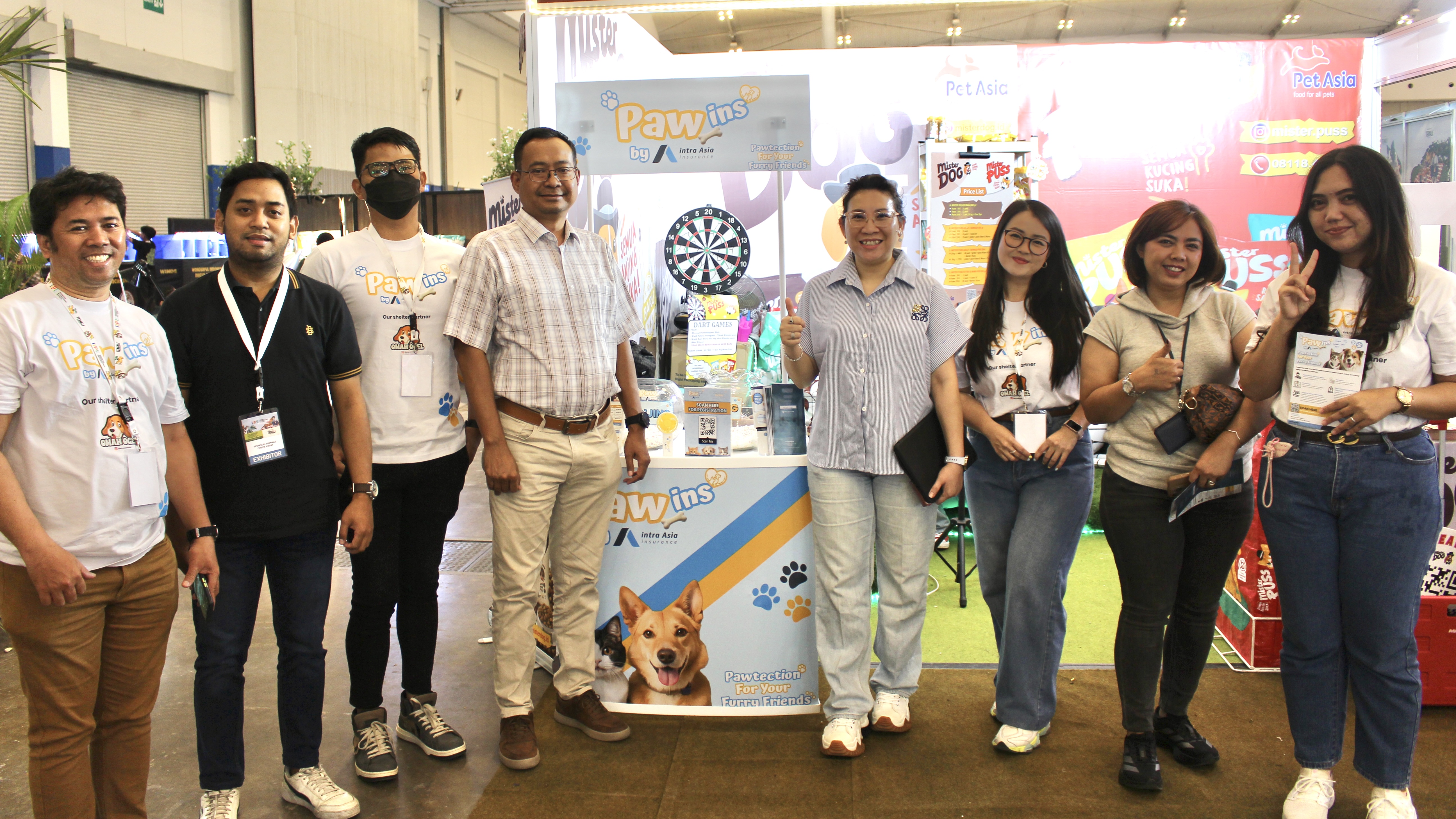 PT Asuransi Intra Asia turut berpartisipasi dalam Indonesia International Pet Expo (IIPE) 2025